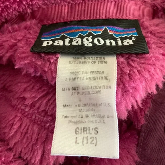 Patagonia Re-Tool Snap-T Fleece Pullover Girls (12)